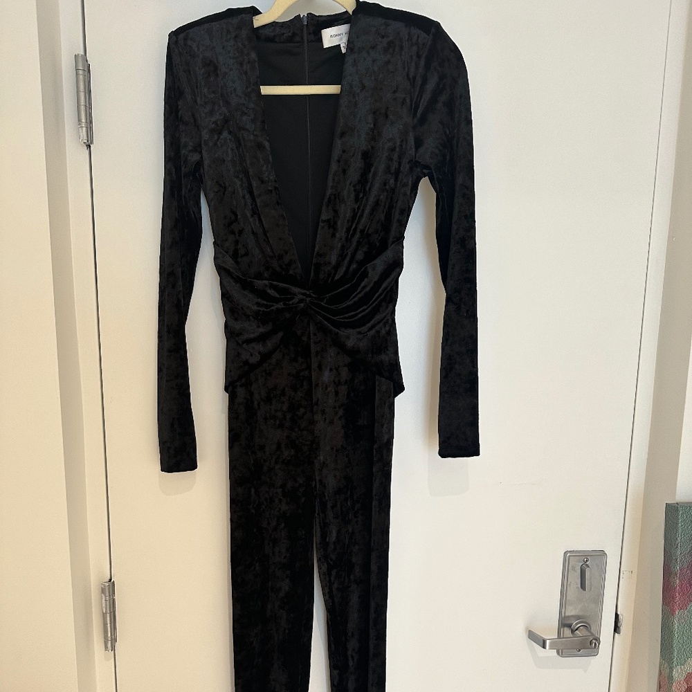 Ronny Kobo velvet cat suit